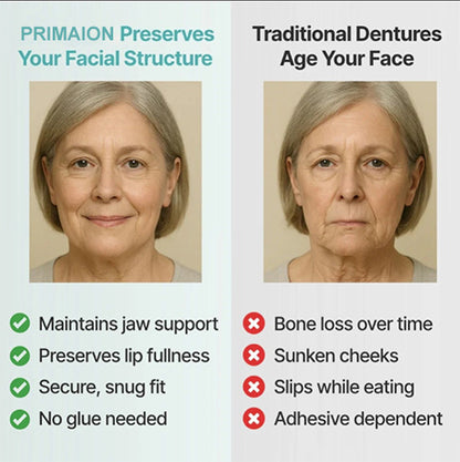 🌎Ends Today: 70% OFF! ⏰PRIMAION™ Medical Full Denture with Strong Suction