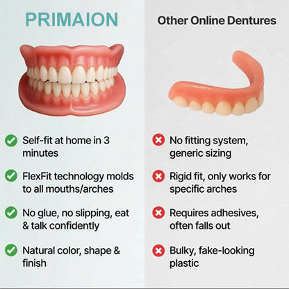 🌎Ends Today: 70% OFF! ⏰PRIMAION™ Medical Full Denture with Strong Suction