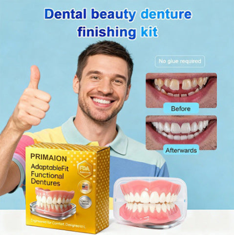 🌎Ends Today: 70% OFF! ⏰PRIMAION™ Medical Full Denture with Strong Suction