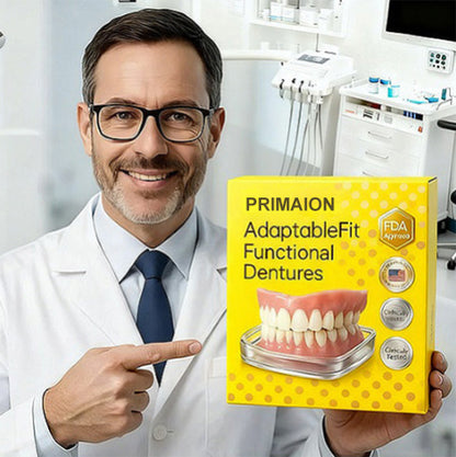 🌎Ends Today: 70% OFF! ⏰PRIMAION™ Medical Full Denture with Strong Suction