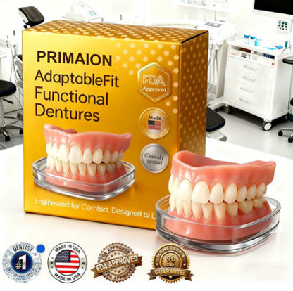 🌎Ends Today: 70% OFF! ⏰PRIMAION™ Medical Full Denture with Strong Suction